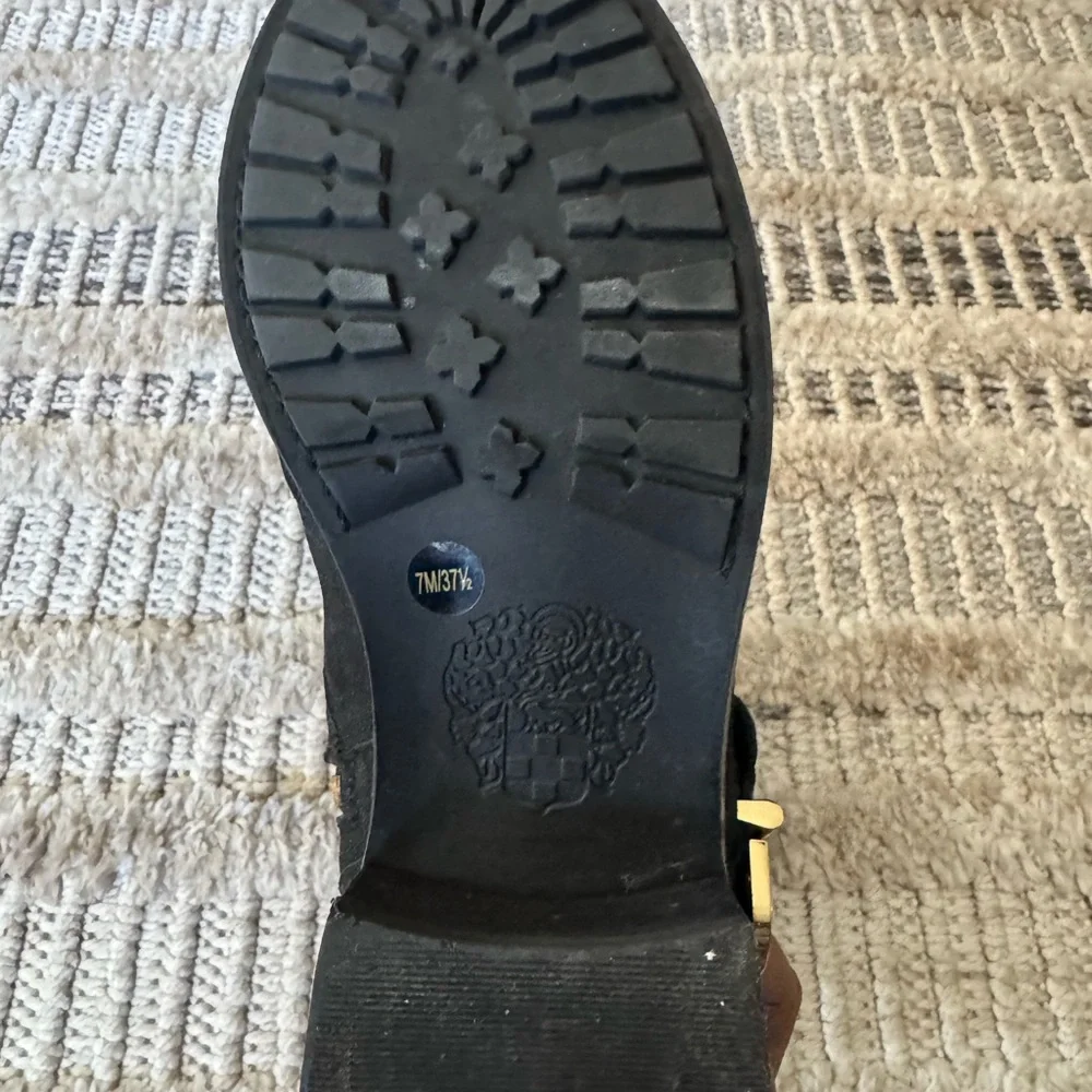 Vince Camuto Winchell Leather Moto Boots - Picture 7 of 7